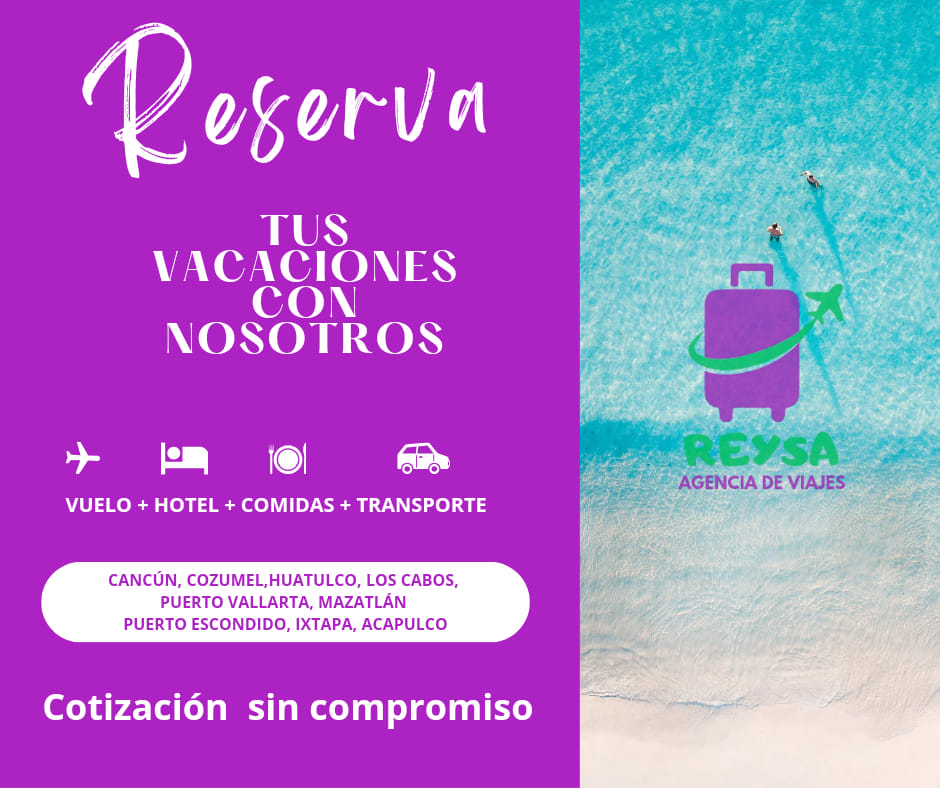 Reserva tus vacaciones con REYSA